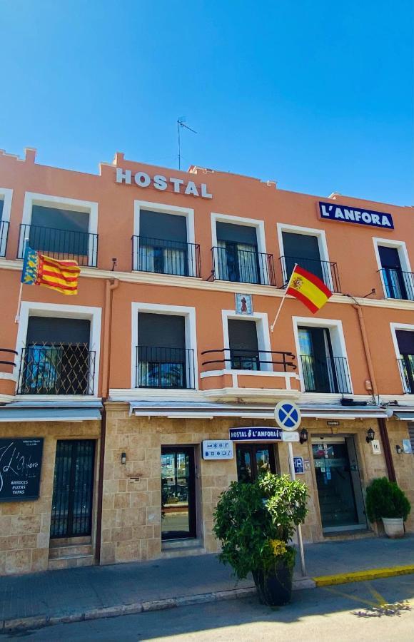 Hostal L'Anfora Dénia Exterior foto